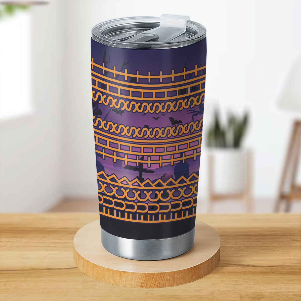 Sarcastic Hidden Message Funny I'M Fine 20oz Insulated Stainless Steel Tumbler