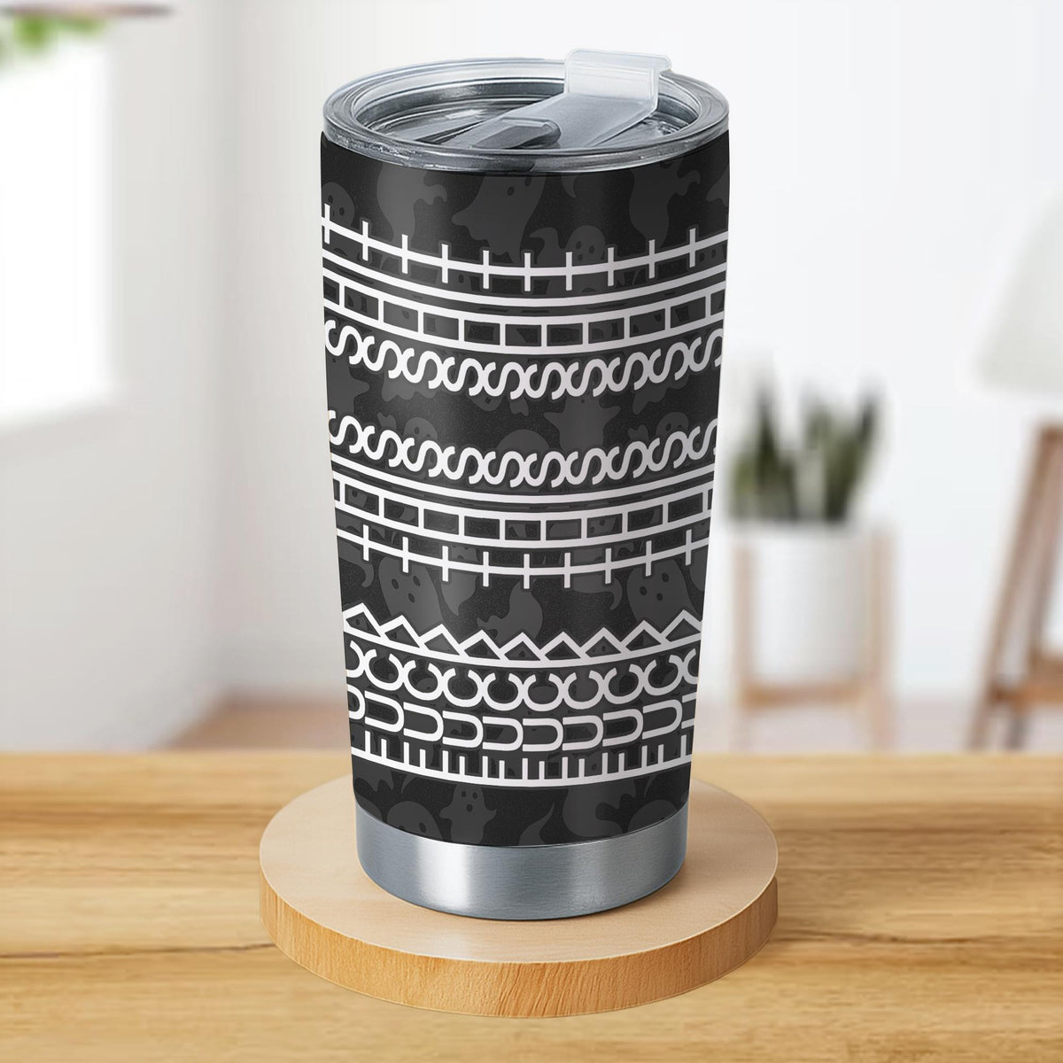 Spooky Halloween Hidden Message Various 20oz Insulated Stainless Steel Tumbler