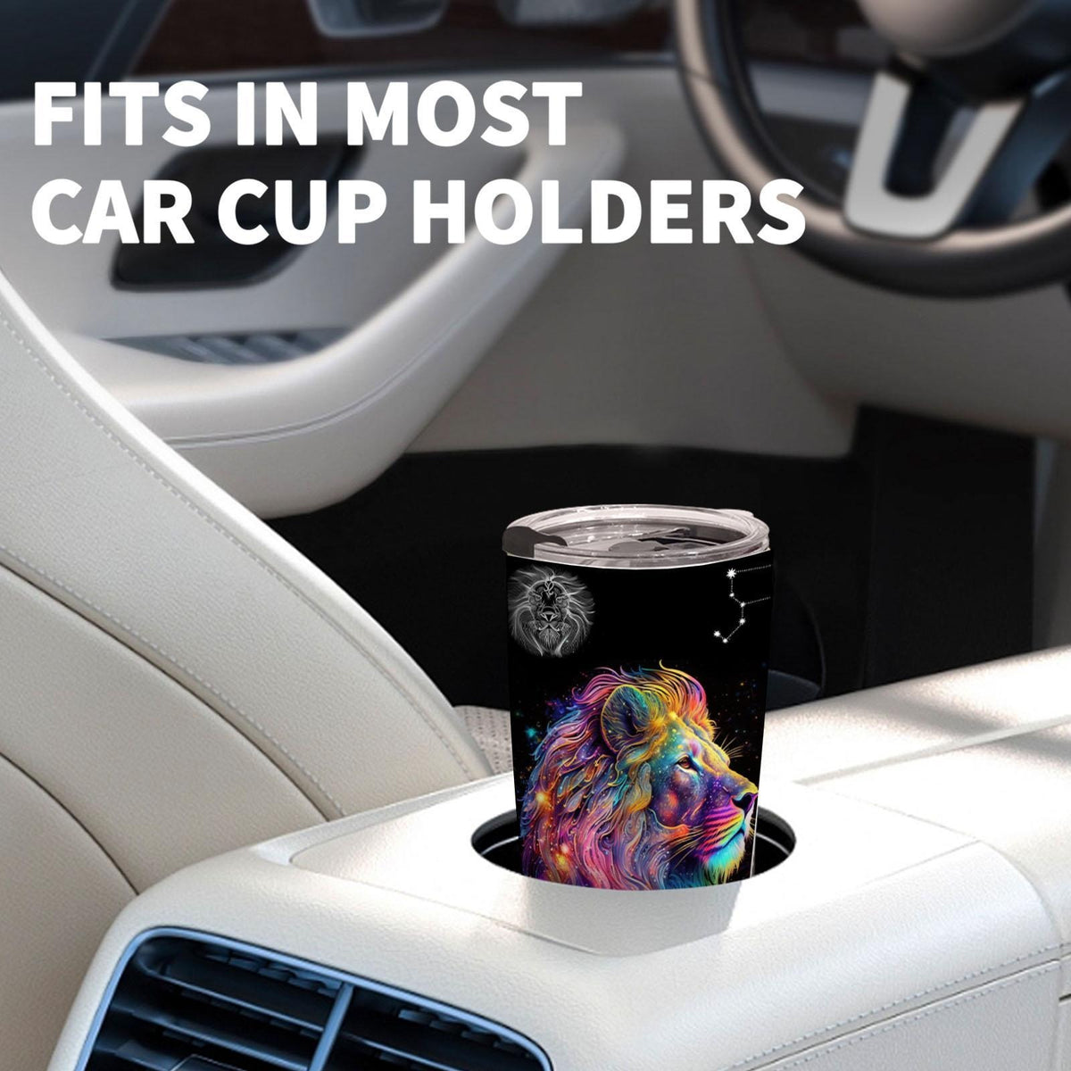 Zodiac Constellation Iced Tea Count 20oz Insulated Stainless Steel Tumbler