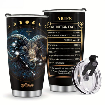 Zodiac Constellation Pc Goth Witchy 20oz Insulated Stainless Steel Tumbler