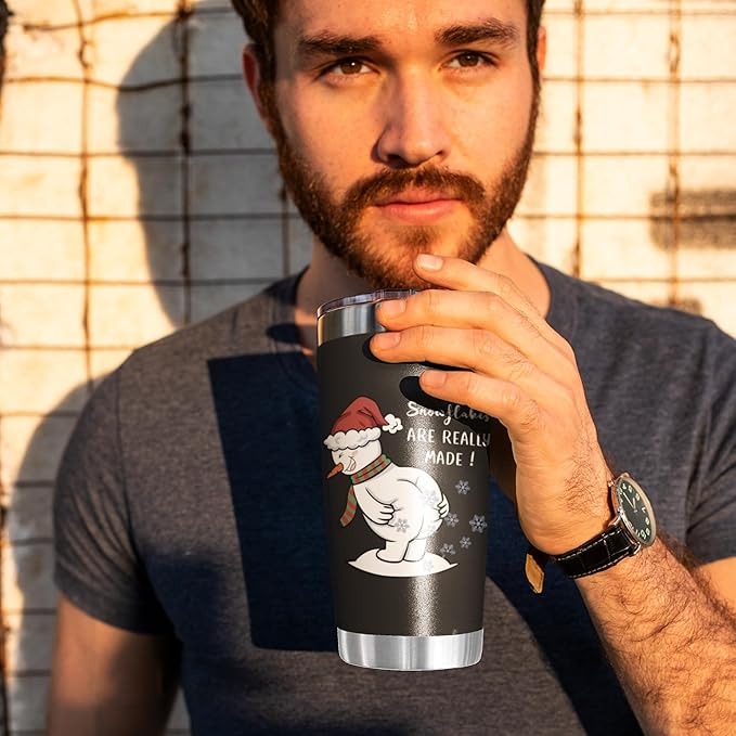 Funny White Elephant 20oz Tumbler