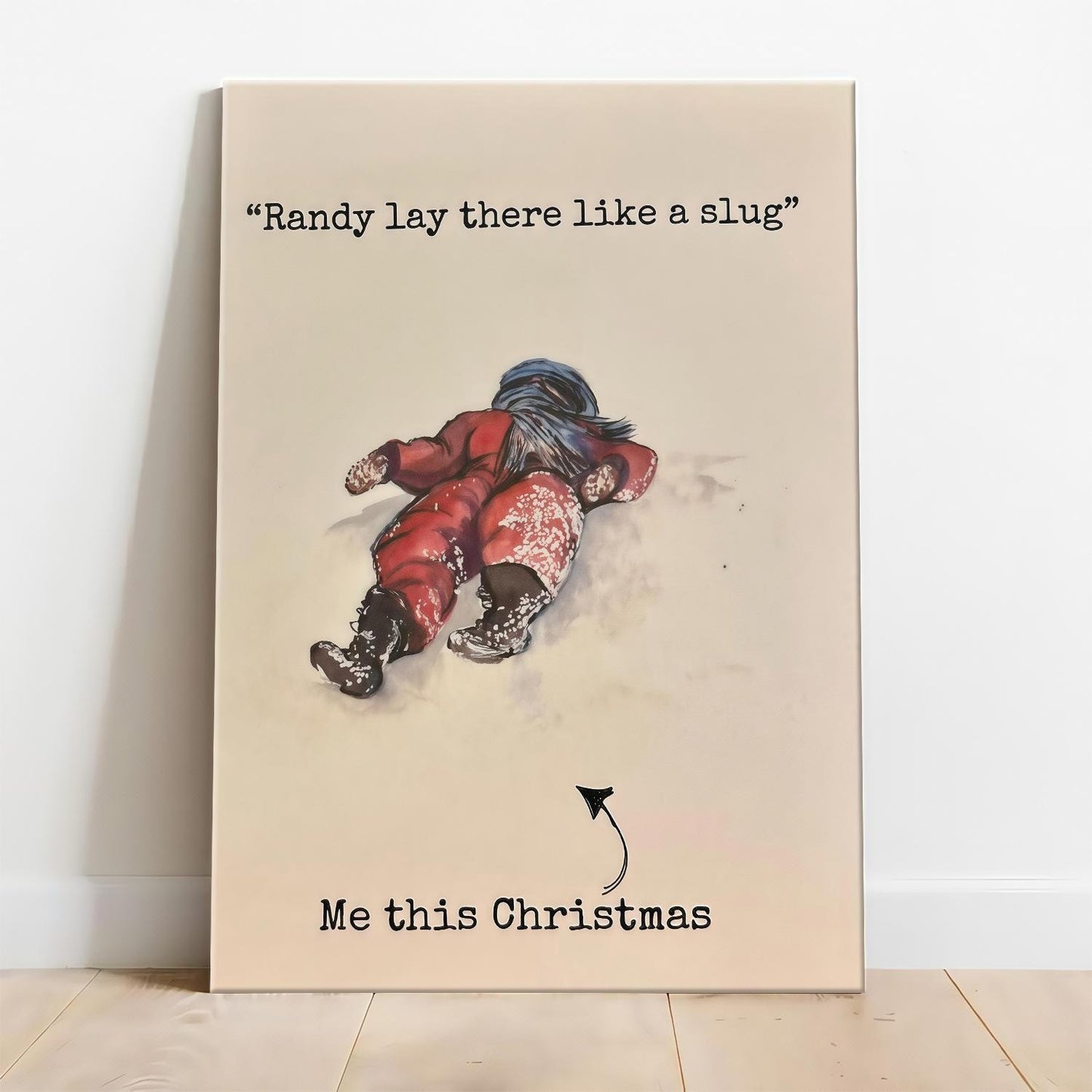 Retro Christmas Comedy Wall Art