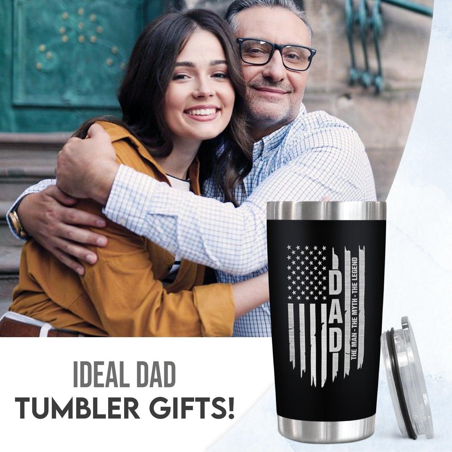 Bonus Dad 20oz Gift Tumbler