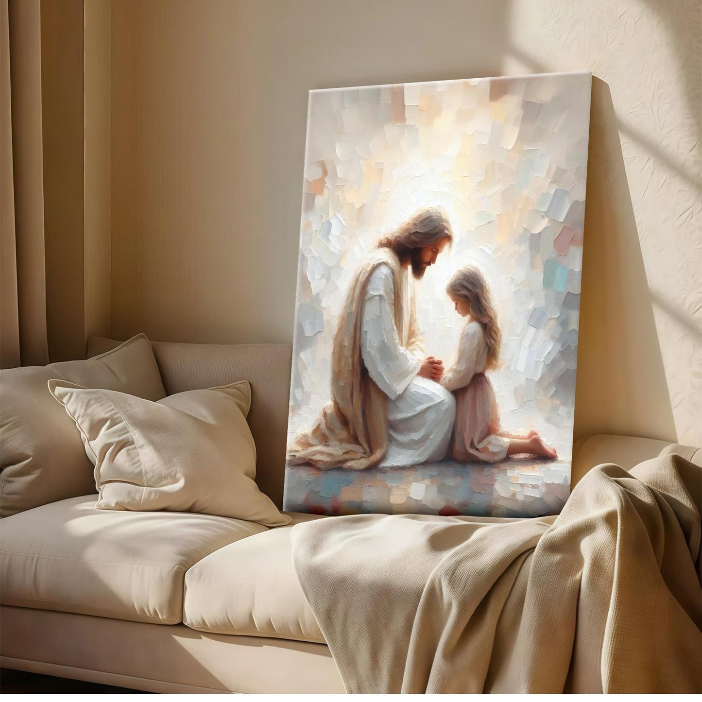 Framed Bible Verse Canvas Art