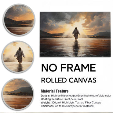 Jesus Walking on Water Modern Art