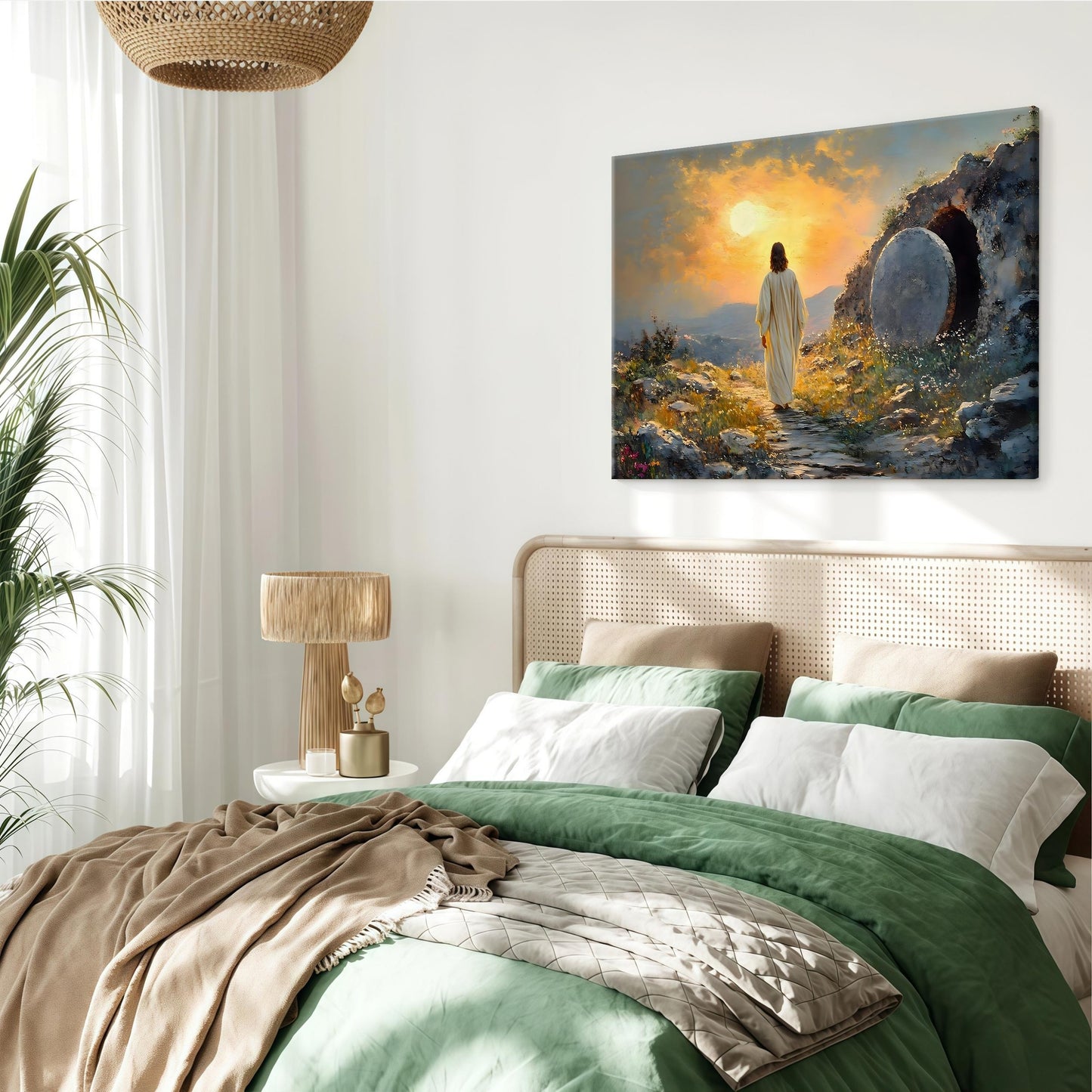 He Is Risen Easter Wall Art