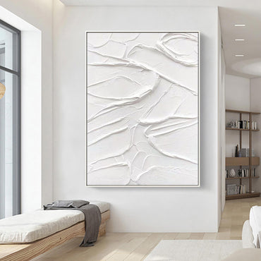 Modern Minimalist Impasto Abstract Painting CZ0052 - Viral Wall Art