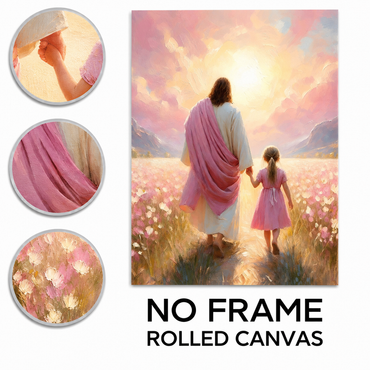 The Way He Leads Canvas Wall Art – Trendy Wall Art Decor