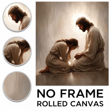 In His Arms Canvas Wall Art – Trendy Wall Art Decor