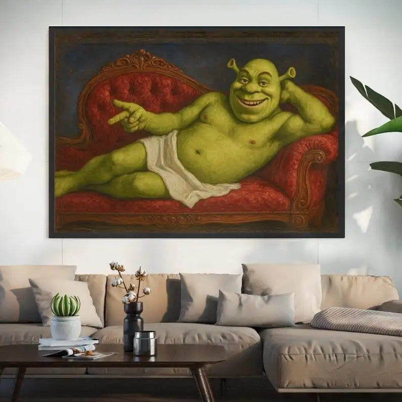 Get Out Of My Swamp Canvas Wall Art – Trendy Wall Art Decor