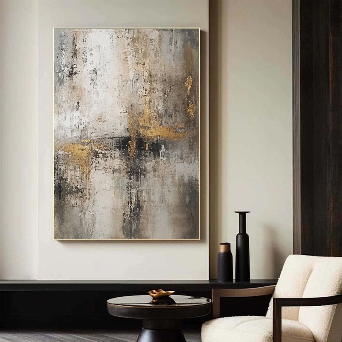Neutral Morandi Tones Abstract Wall Art SR0046 - Viral Wall Art