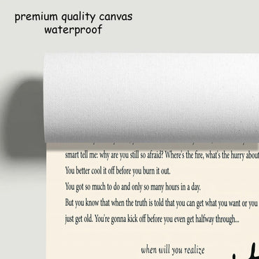 Vienna Waits for You Lyrics Poster