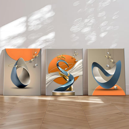 Minimalist Abstract Art Set of 3
