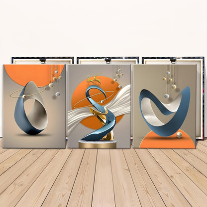 Minimalist Abstract Art Set of 3