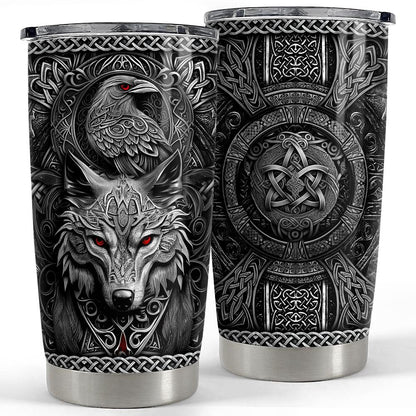 Viking Wolf 20oz Tumbler