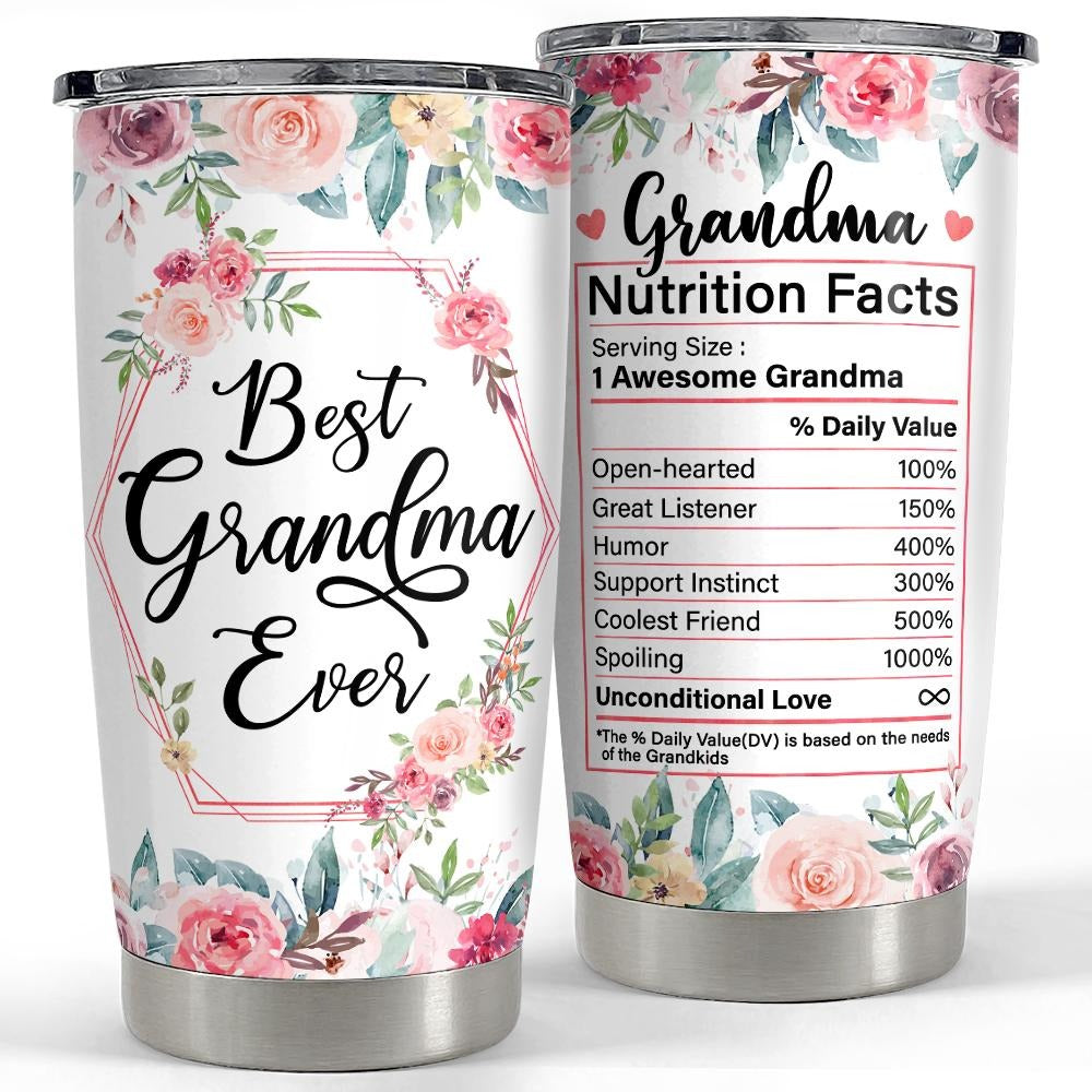 Best Grandma Ever Tumbler