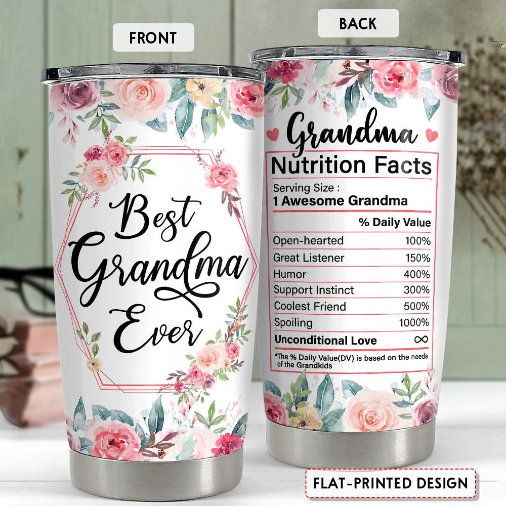 Best Grandma Ever Tumbler