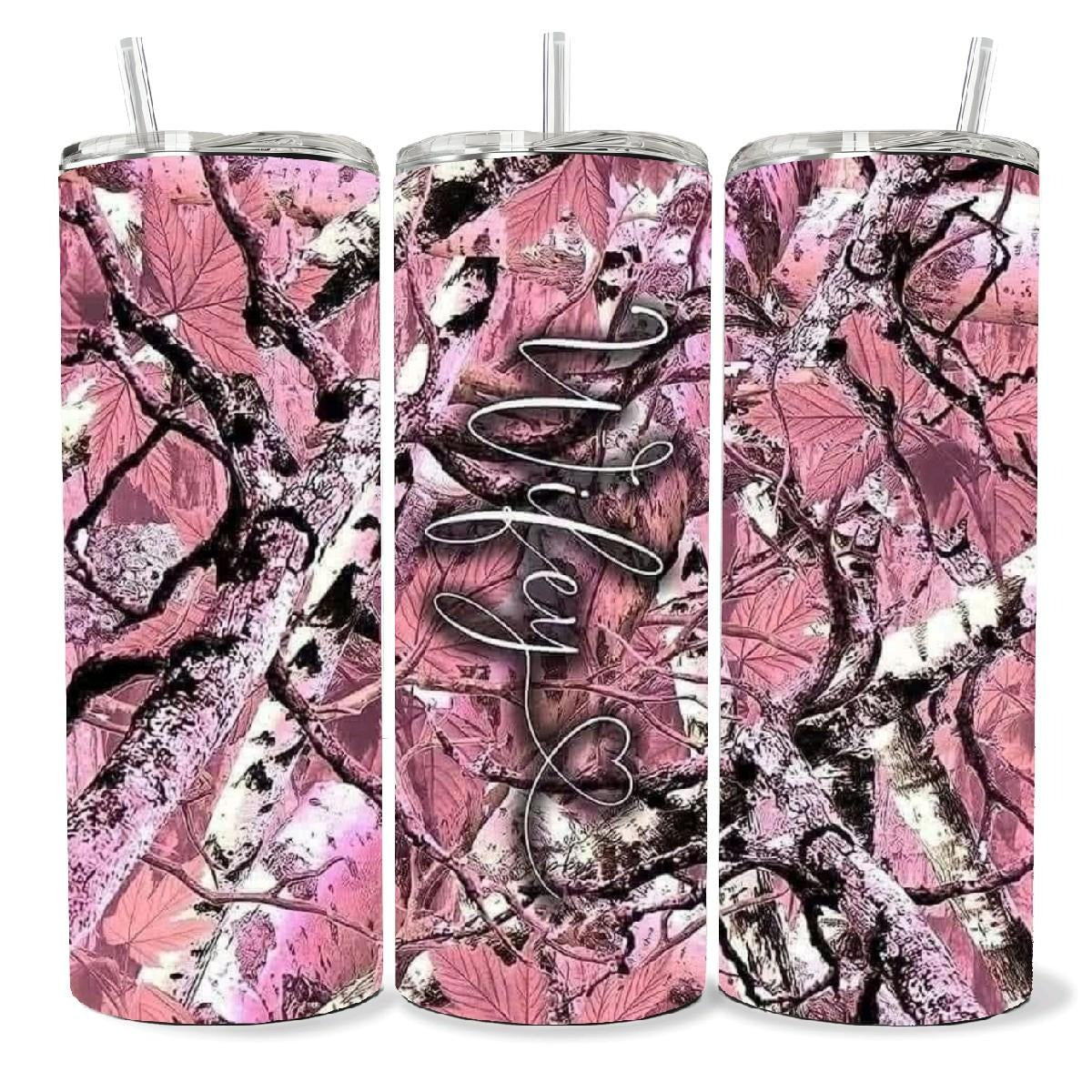 Wifey Camo 20oz Tumbler