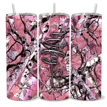 Wifey Camo 20oz Tumbler
