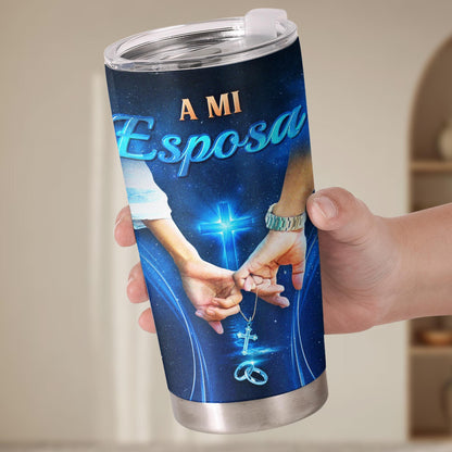 Mexican Heritage Para Mi Esposa 20oz Insulated Stainless Steel Tumbler