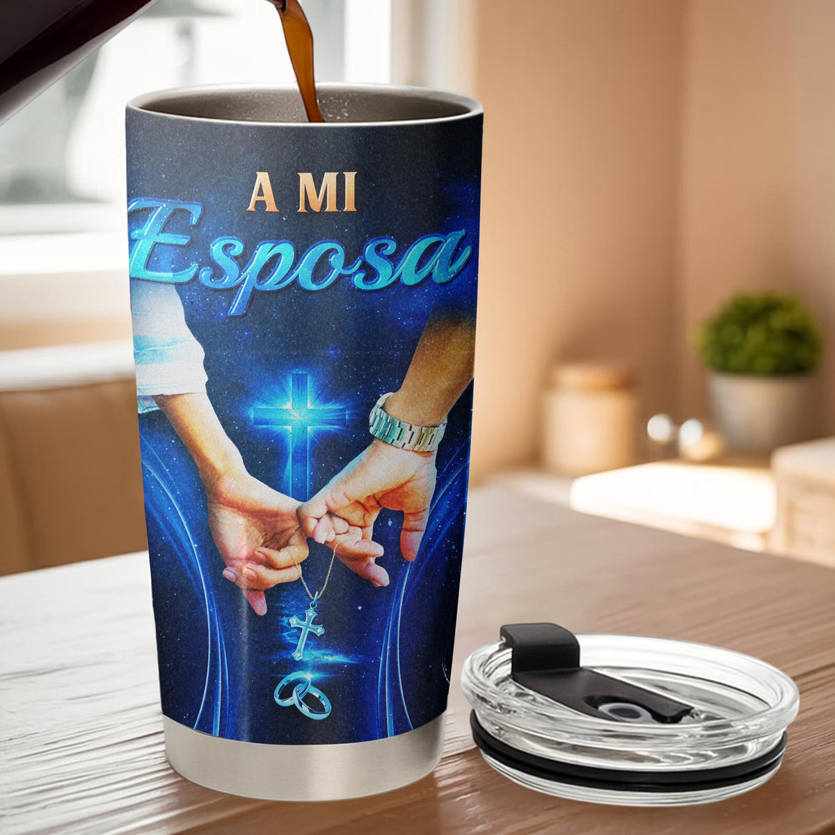 Mexican Heritage Para Mi Esposa 20oz Insulated Stainless Steel Tumbler
