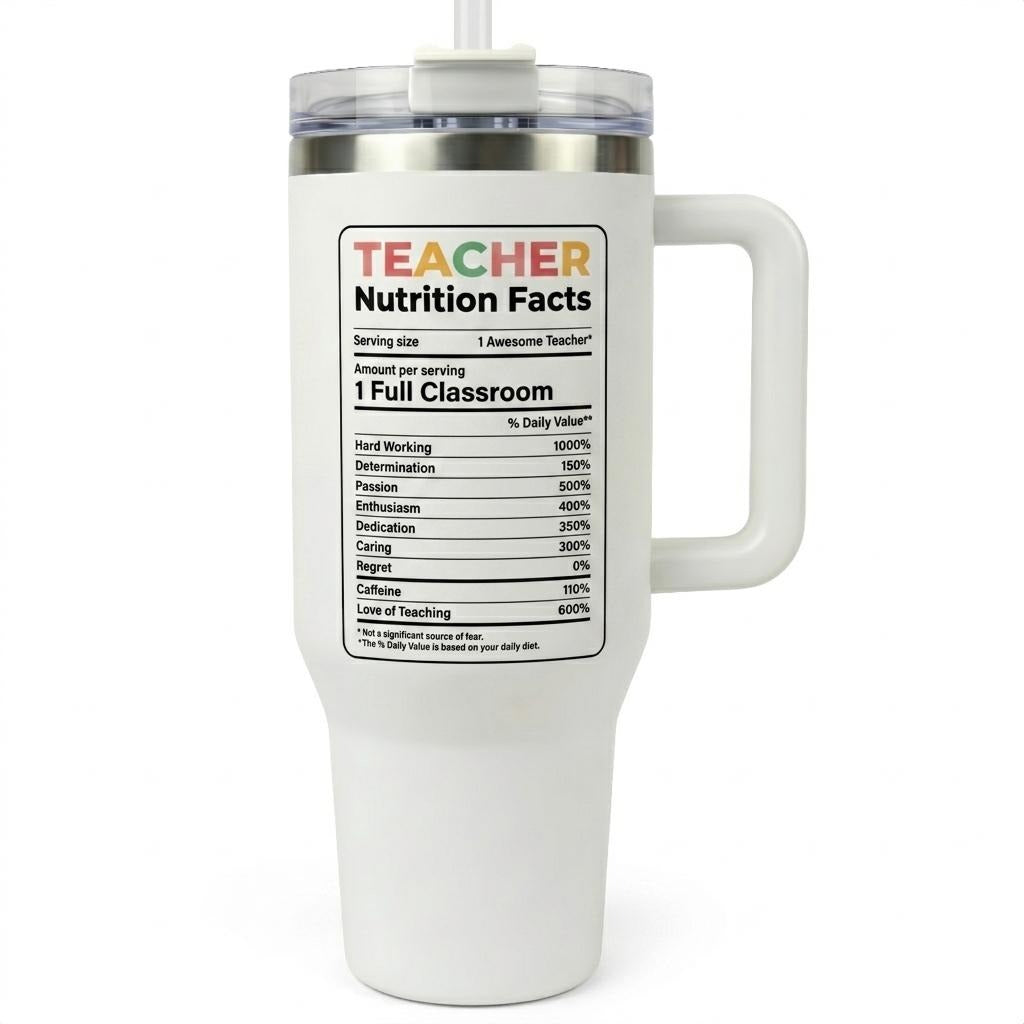 Plant Seeds That Grow Forever 40oz Insulated Tumbler with Side Handle