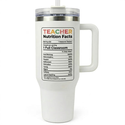 Plant Seeds That Grow Forever 40oz Insulated Tumbler with Side Handle