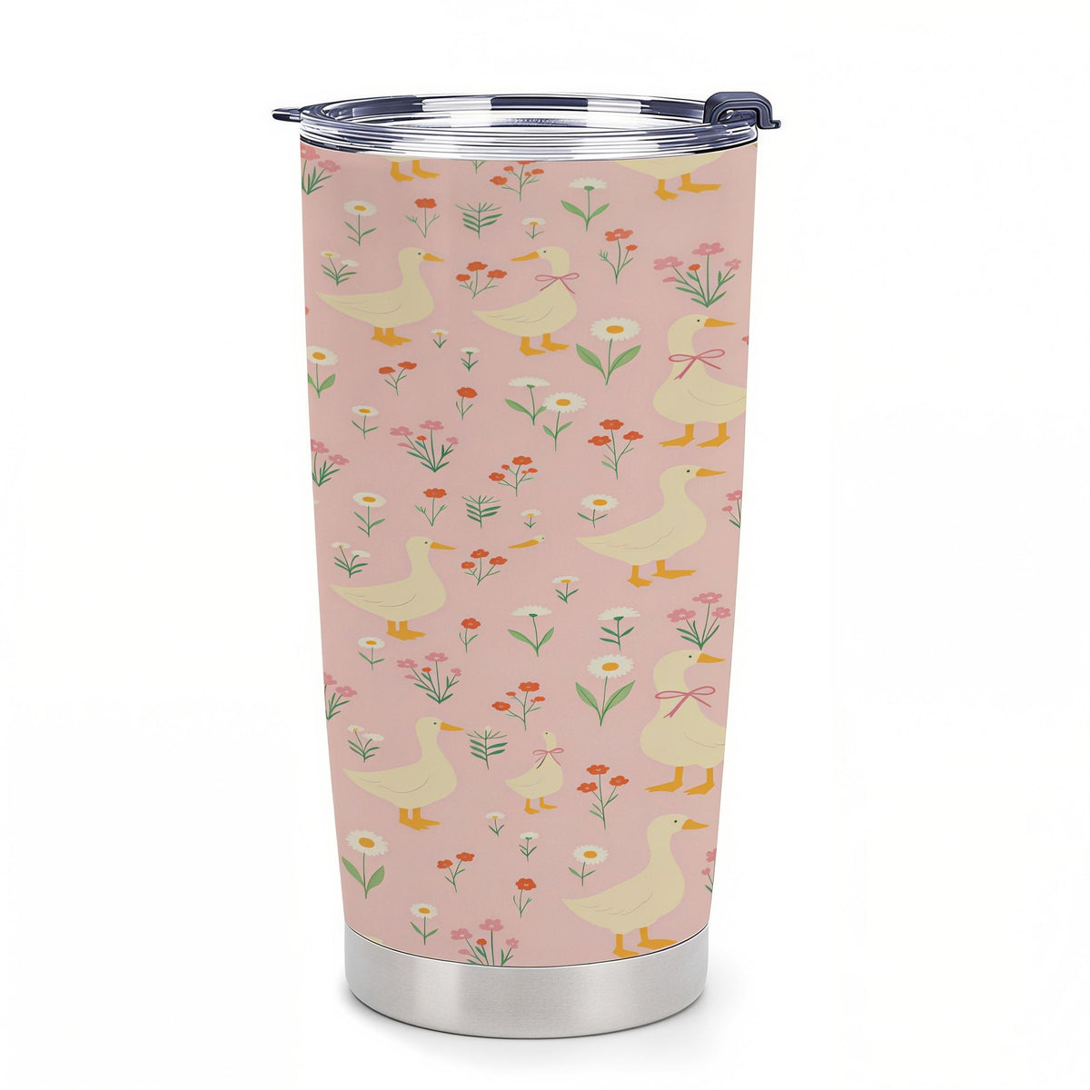 Floral Goose Insulated Stainless Steel Tumbler - 20oz/40oz