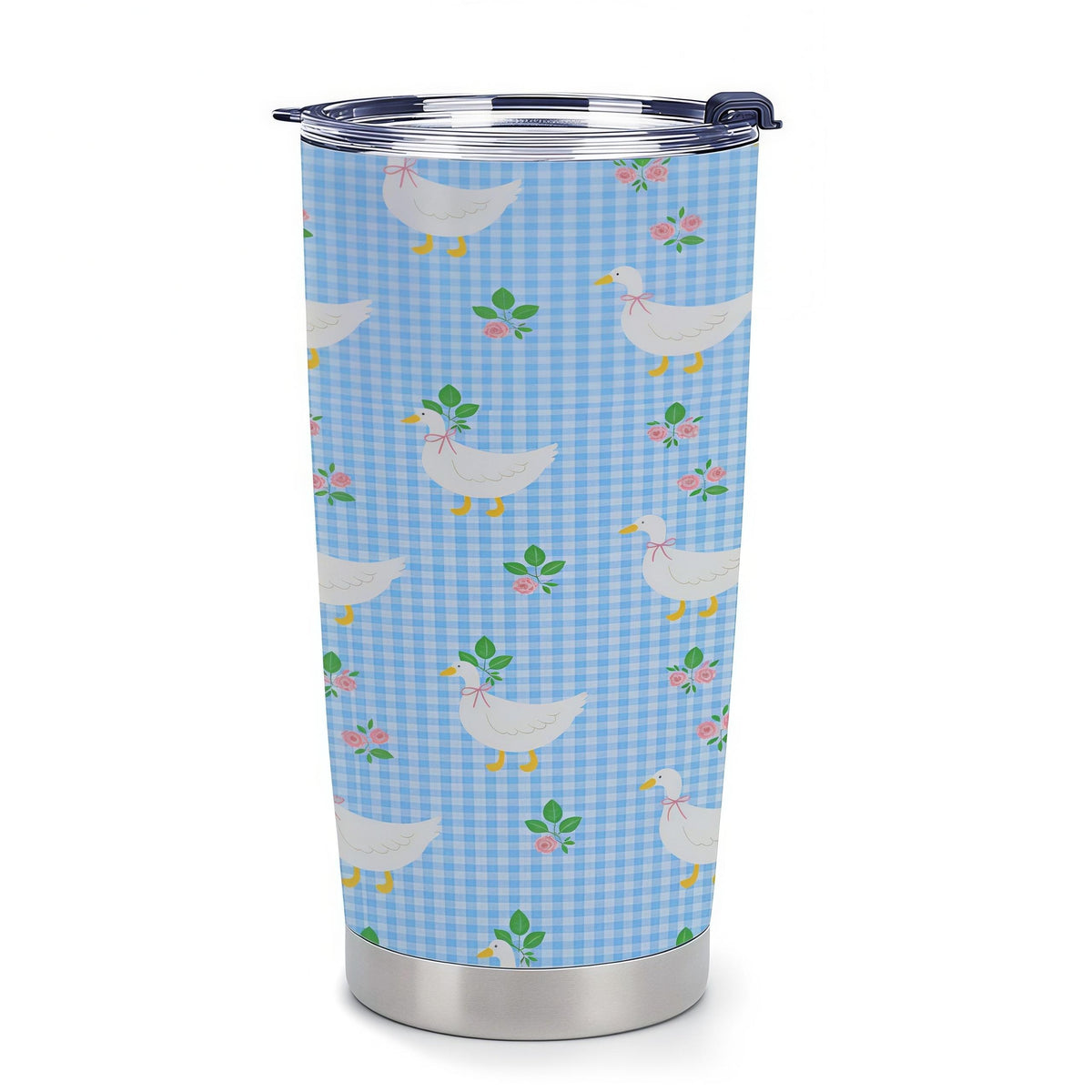 Floral Goose Insulated Stainless Steel Tumbler - 20oz/40oz