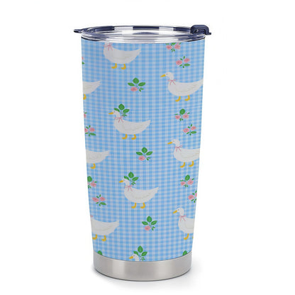 Floral Goose Insulated Stainless Steel Tumbler - 20oz/40oz