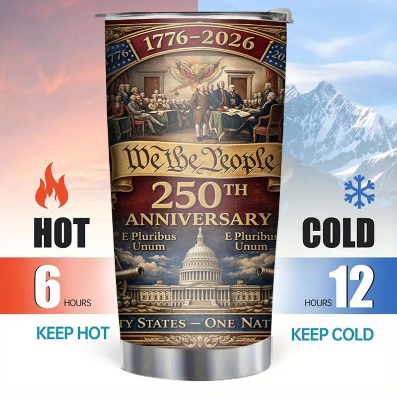 USA 250th Anniversary Insulated Stainless Steel Tumbler - 20oz/40oz