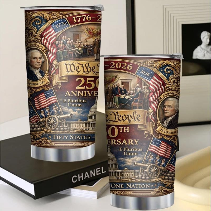 USA 250th Anniversary Insulated Stainless Steel Tumbler - 20oz/40oz