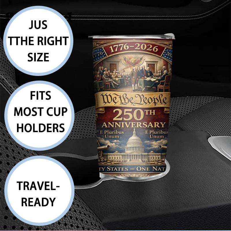 USA 250th Anniversary Insulated Stainless Steel Tumbler - 20oz/40oz
