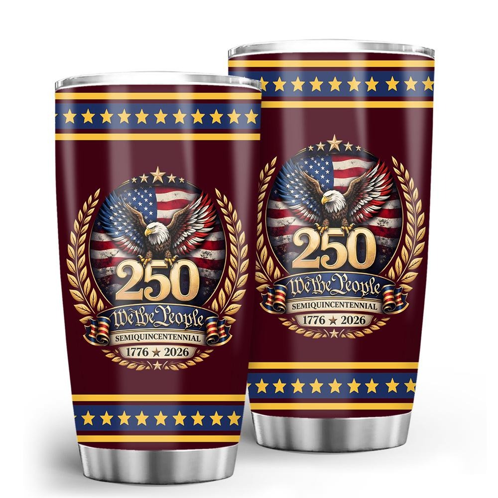 USA 250th Anniversary Insulated Stainless Steel Tumbler - 20oz/40oz