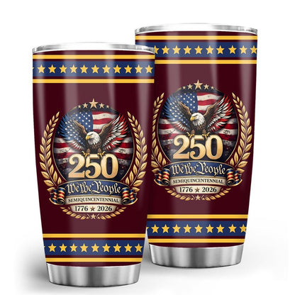 USA 250th Anniversary Insulated Stainless Steel Tumbler - 20oz/40oz