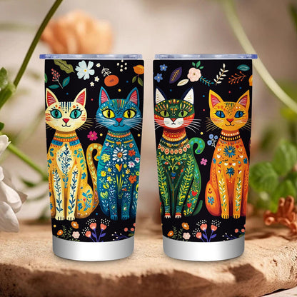 Mystical Boho 20oz Insulated Stainless Steel Tumbler - Gift for Women