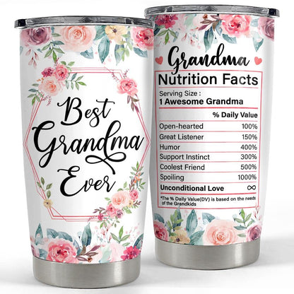 Grandma Appreciation 20oz Insulated Stainless Steel Tumbler