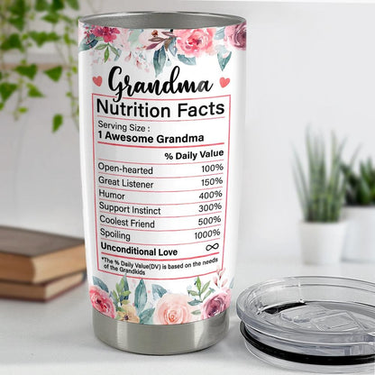 Grandma Appreciation 20oz Insulated Stainless Steel Tumbler