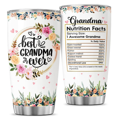 Grandma Appreciation 20oz Insulated Stainless Steel Tumbler