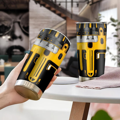 Power Tool Battery 20oz Insulated Stainless Steel Tumbler