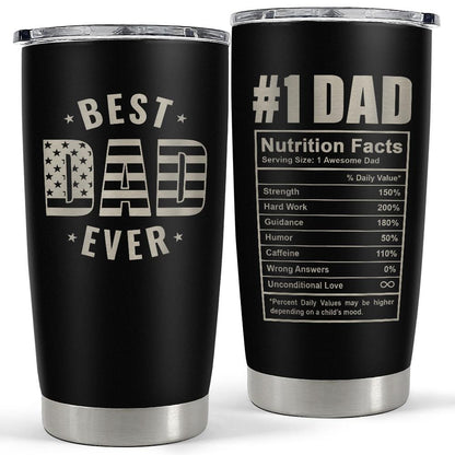 Dad Appreciation Cruiser Father'S Dads 20oz Insulated Stainless Steel Tumbler