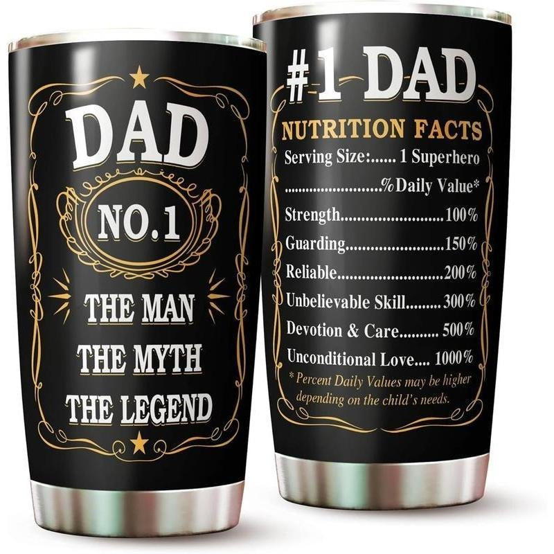 Dad Appreciation Cruiser Father'S Dads 20oz Insulated Stainless Steel Tumbler