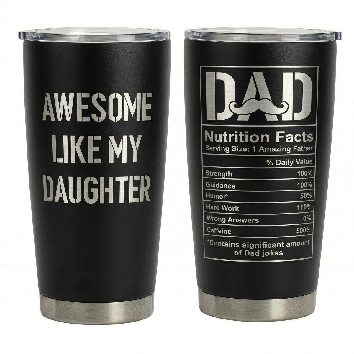 Dad Appreciation Cruiser Father'S Dads 20oz Insulated Stainless Steel Tumbler