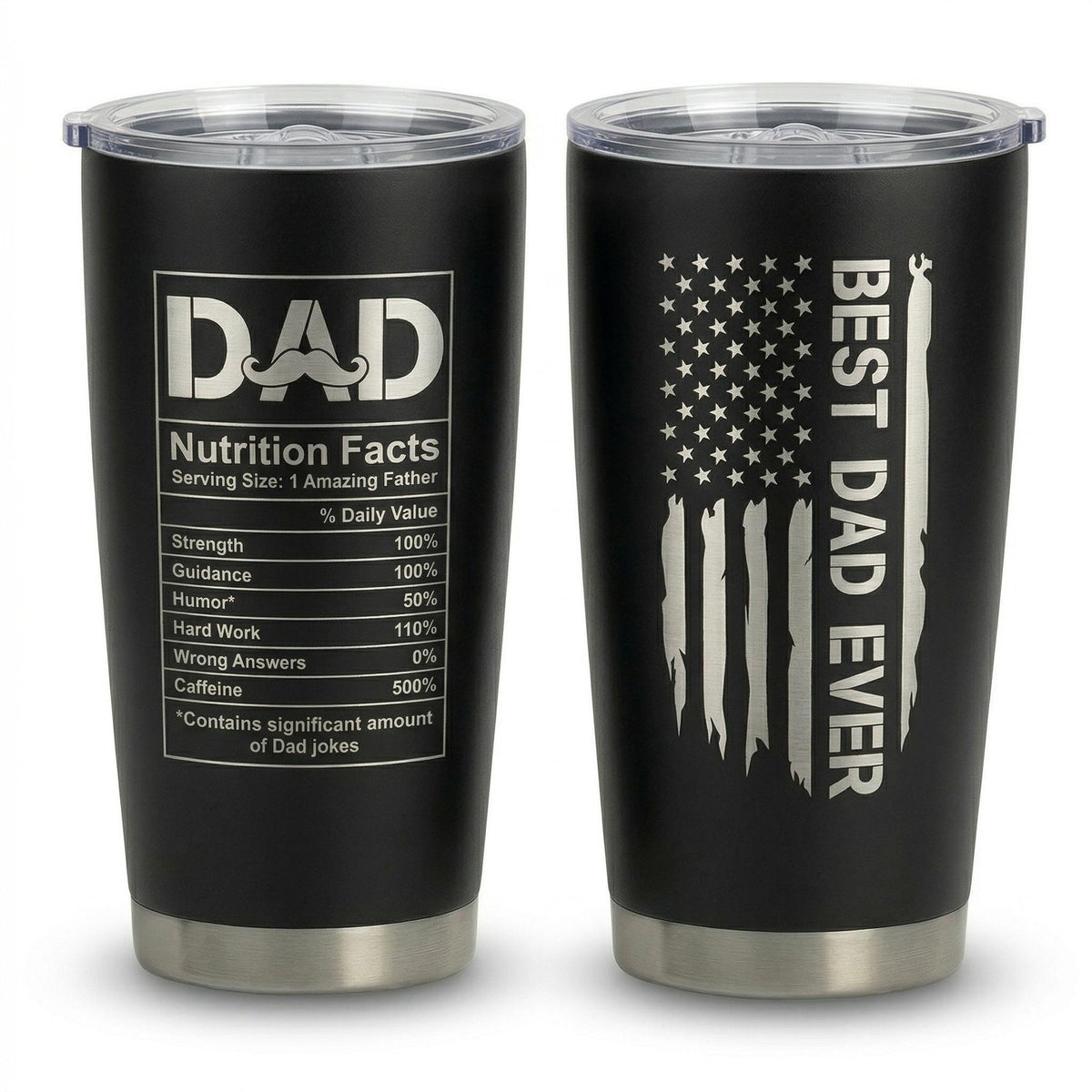 Dad Appreciation Cruiser Father'S Dads 20oz Insulated Stainless Steel Tumbler