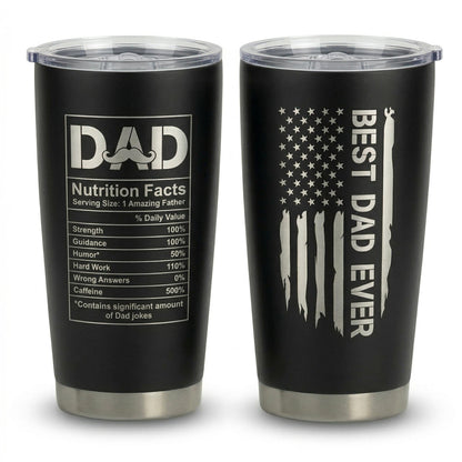 Dad Appreciation Cruiser Father'S Dads 20oz Insulated Stainless Steel Tumbler