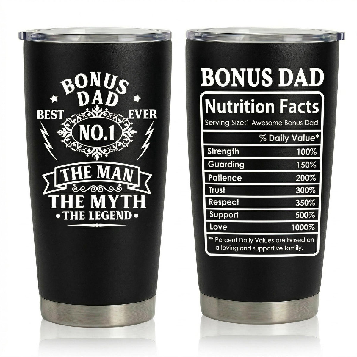 Dad Appreciation Cruiser Father'S Dads 20oz Insulated Stainless Steel Tumbler