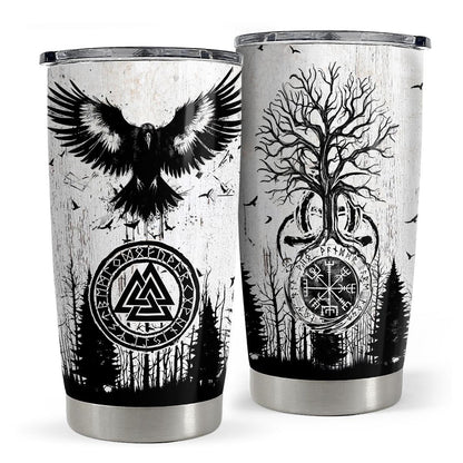20oz Viking Insulated Tumbler – Stainless Steel Travel Cup, Gift for Husband & Dad