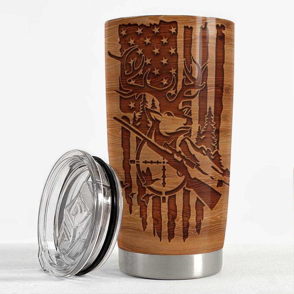 20oz Viking Insulated Tumbler – Stainless Steel Travel Cup, Gift for Husband & Dad