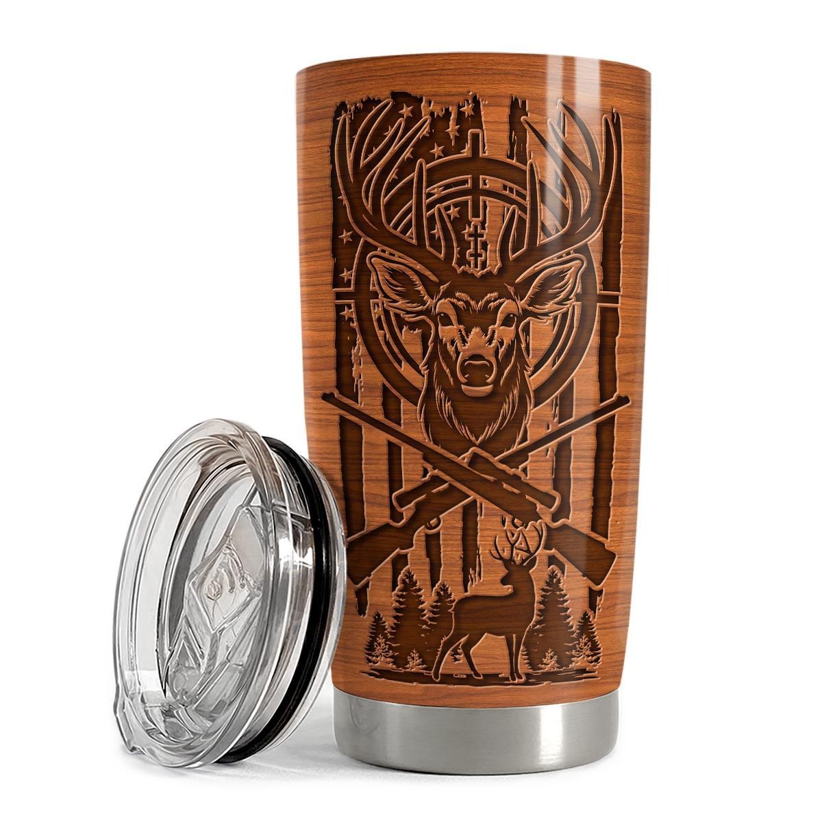 20oz Viking Insulated Tumbler – Stainless Steel Travel Cup, Gift for Husband & Dad