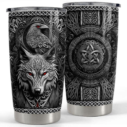 20oz Viking Insulated Tumbler – Stainless Steel Travel Cup, Gift for Husband & Dad